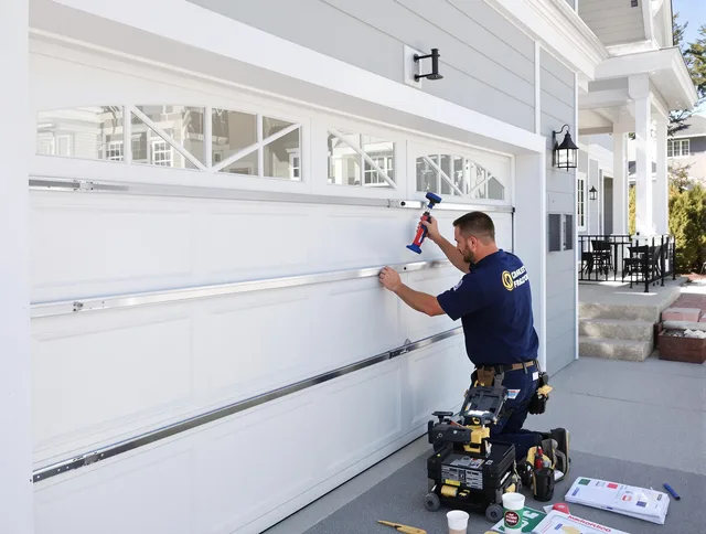 Professional garage door installation by Watertown Garage Door Repair in Watertown