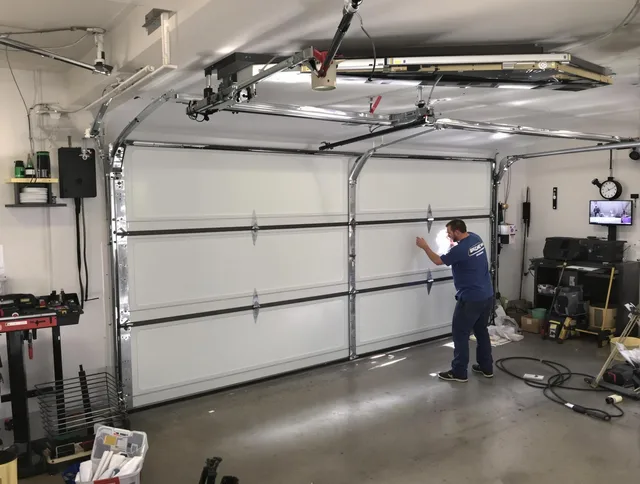 Professional garage door repair service by Watertown Garage Door Repair in Watertown