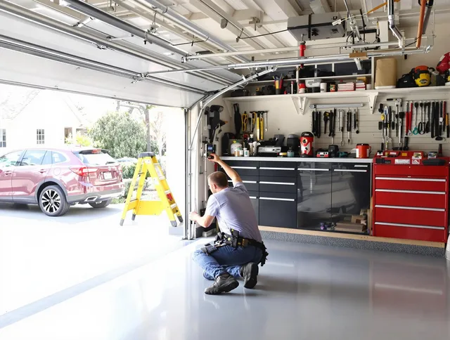 Local garage door repair service by Watertown Garage Door Repair in Watertown