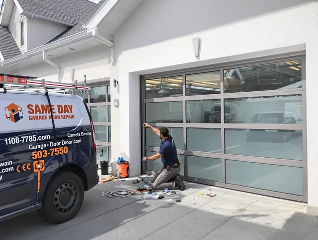 Same-day garage door repair service by Watertown Garage Door Repair in Watertown